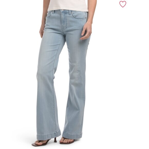 NEW 7 FOR ALL MANKIND Dojo Tailorless Jeans in sale for women 1125 8j4 - Picture 2 of 5